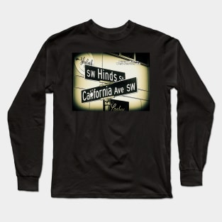 Hinds & California, West Seattle, SIGNATURE by Mistah Wilson Long Sleeve T-Shirt